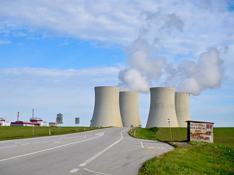 Im Bild: Atomkraftwerk Temelin in der Tschischen Republik.