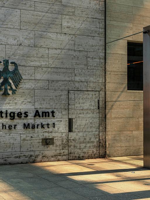 Detailaufnahme Auswärtiges Amt, Werderscher Markt, in Berlin