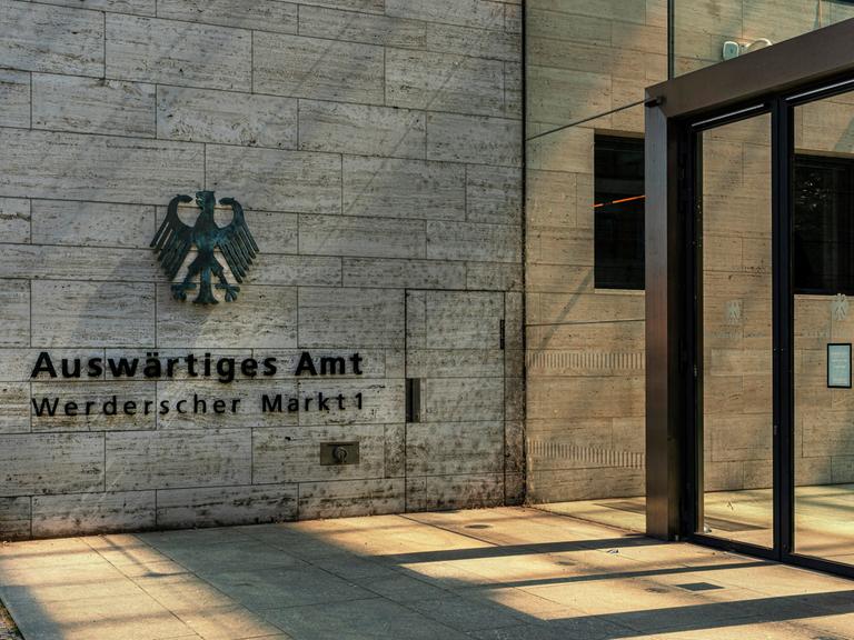 Detailaufnahme Auswärtiges Amt, Werderscher Markt, in Berlin