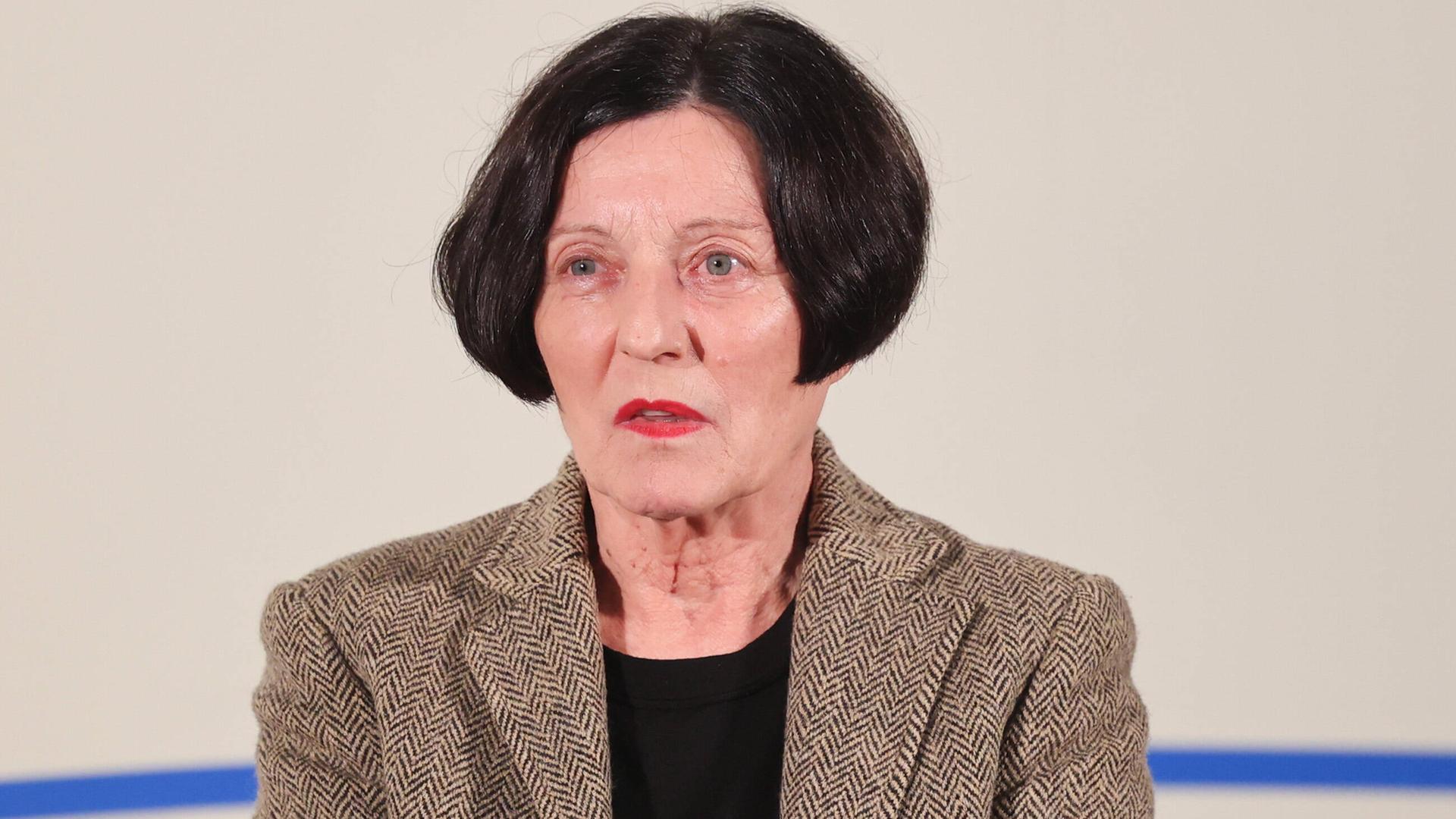 Literaturnobelpreisträgerin Herta Müller.