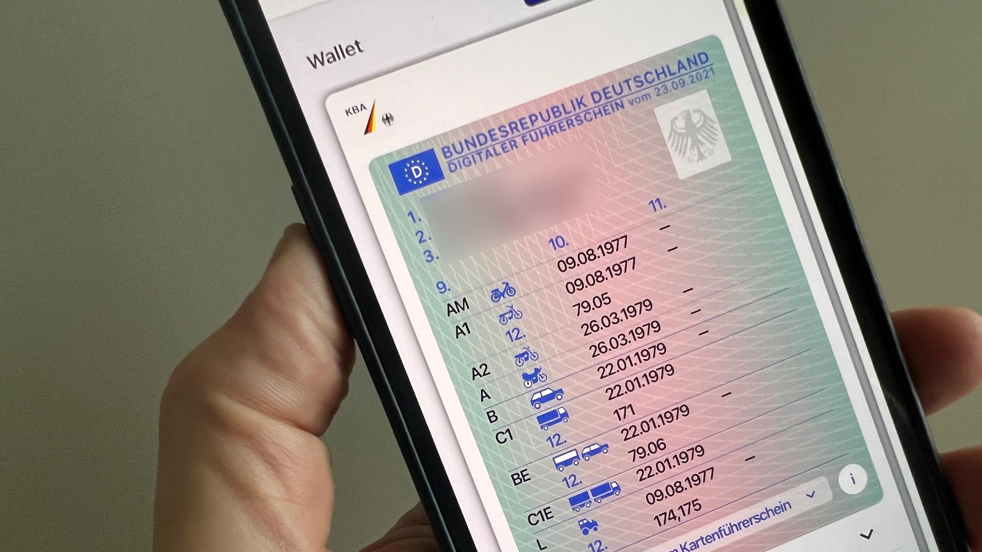 Digitaler Führerschein Digitaler Führerschein