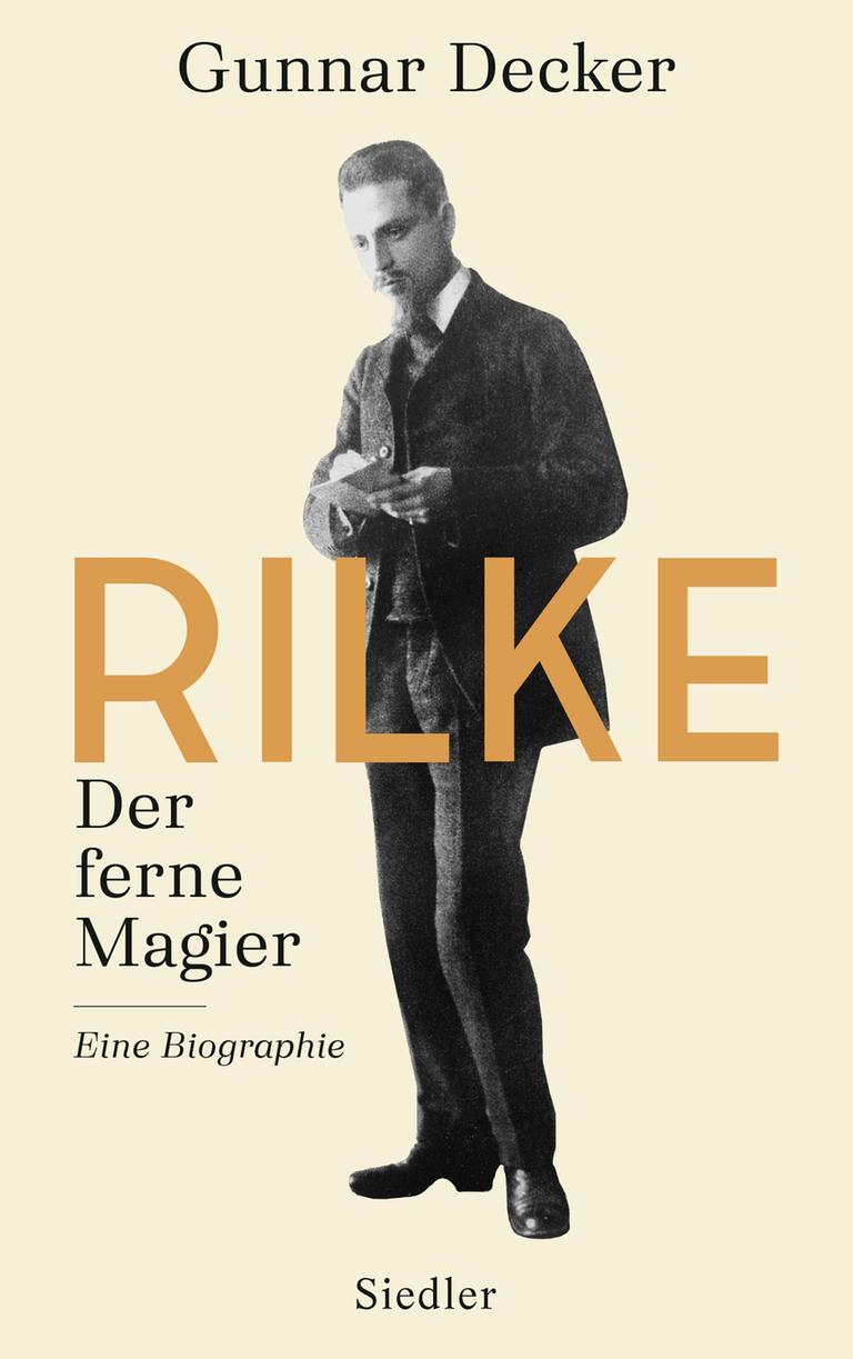 Das Cover des Buchs zeigt eine Fotografie Rilkes.