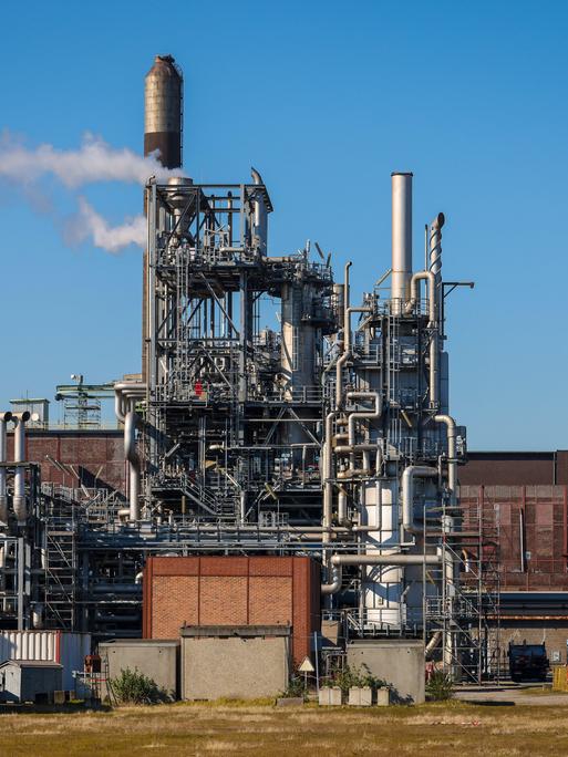 POX-Anlage (Partielle Oxidation) der Firma Air Liquide zur konventionellen Herstellung von Wasserstoff und Synthesegas in Oberhausen