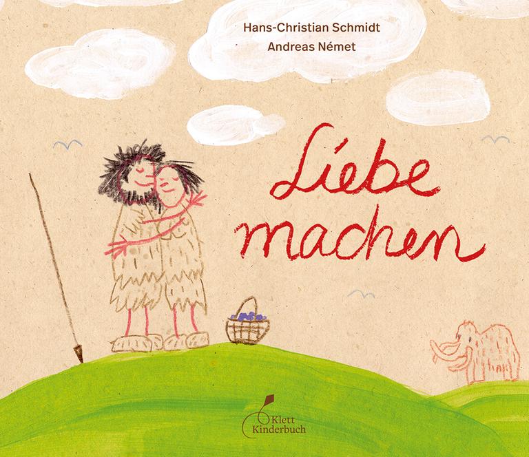 Cover des Buchs "Liebe machen" von Hans-Christian Schmidt und Andreas Német: Darauf sind zwei Figuren zu sehen, die sich umarmen.