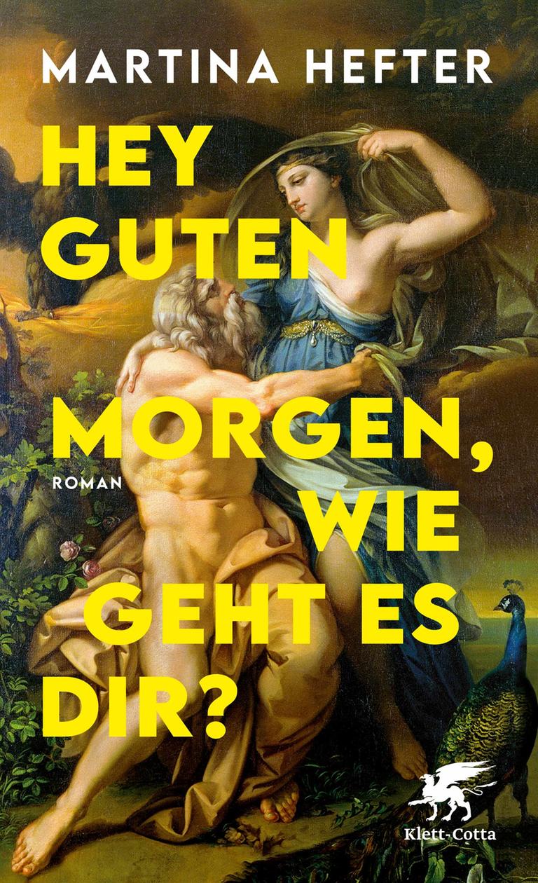 Martina Hefter: "Hey guten Morgen, wie geht es dir?" (Buchcover)