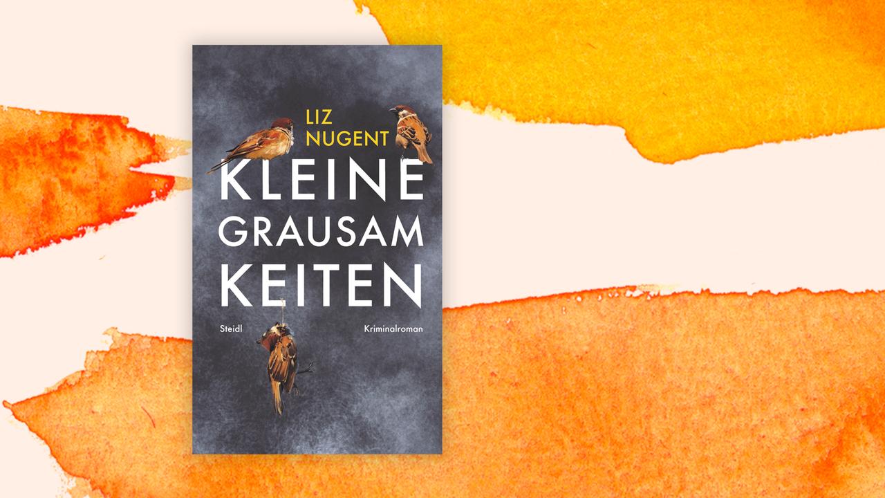 Das Cover des Krimis von Liz Nugent, "Kleine Grausamkeiten", auf orange-weißem Hintergrund. Das Buch steht auf der Krimibestenliste von Deutschlandfunk Kultur.