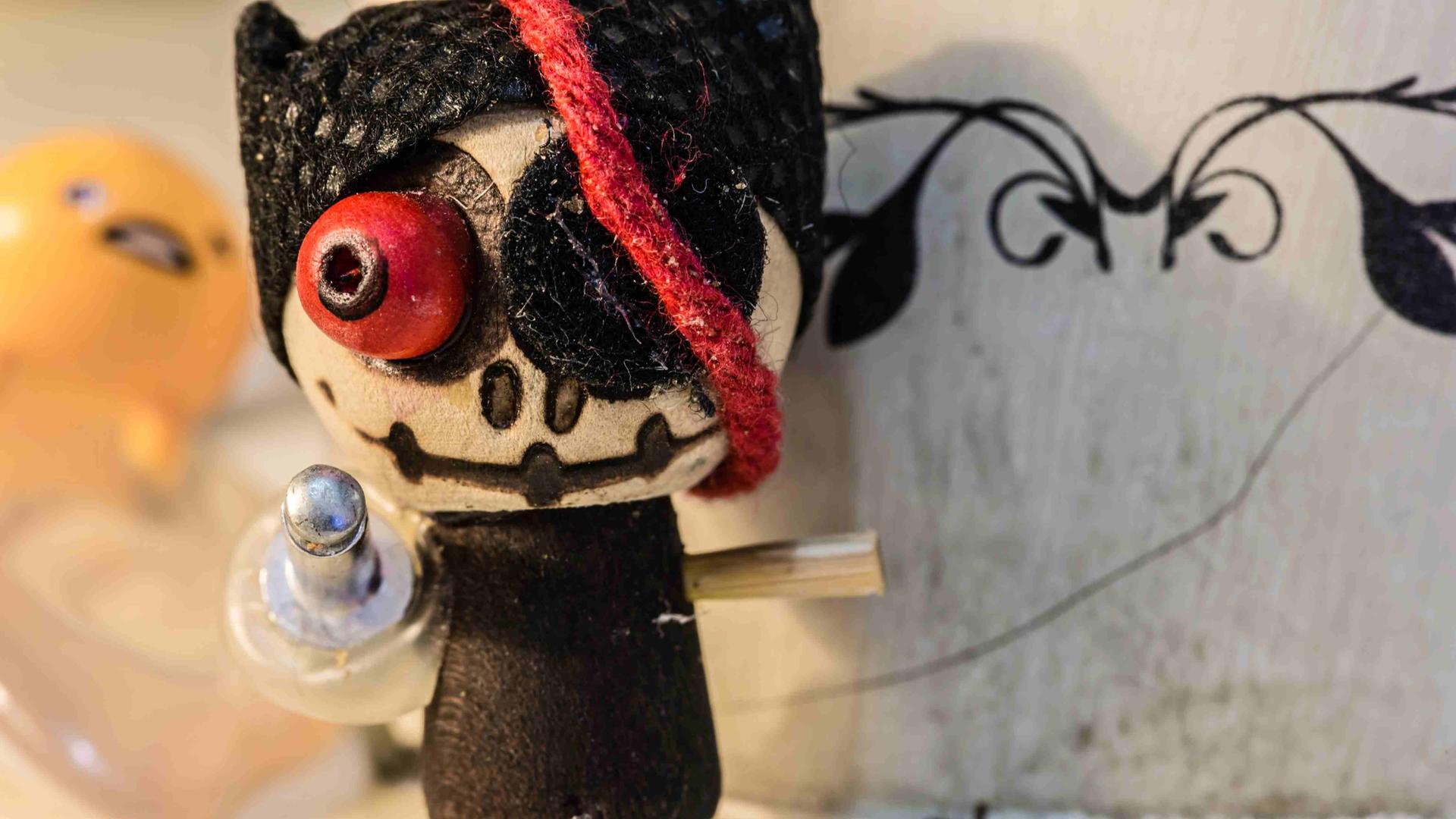 Piraten-Streichholzfigur