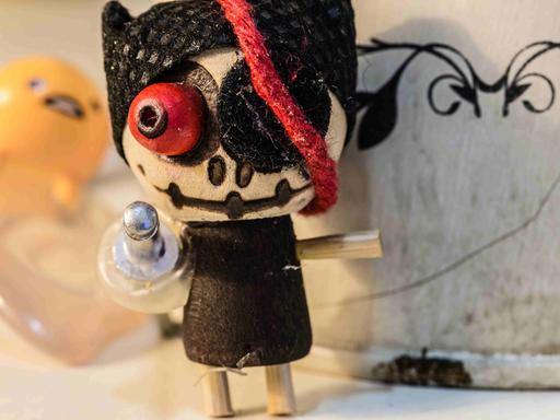 Piraten-Streichholzfigur