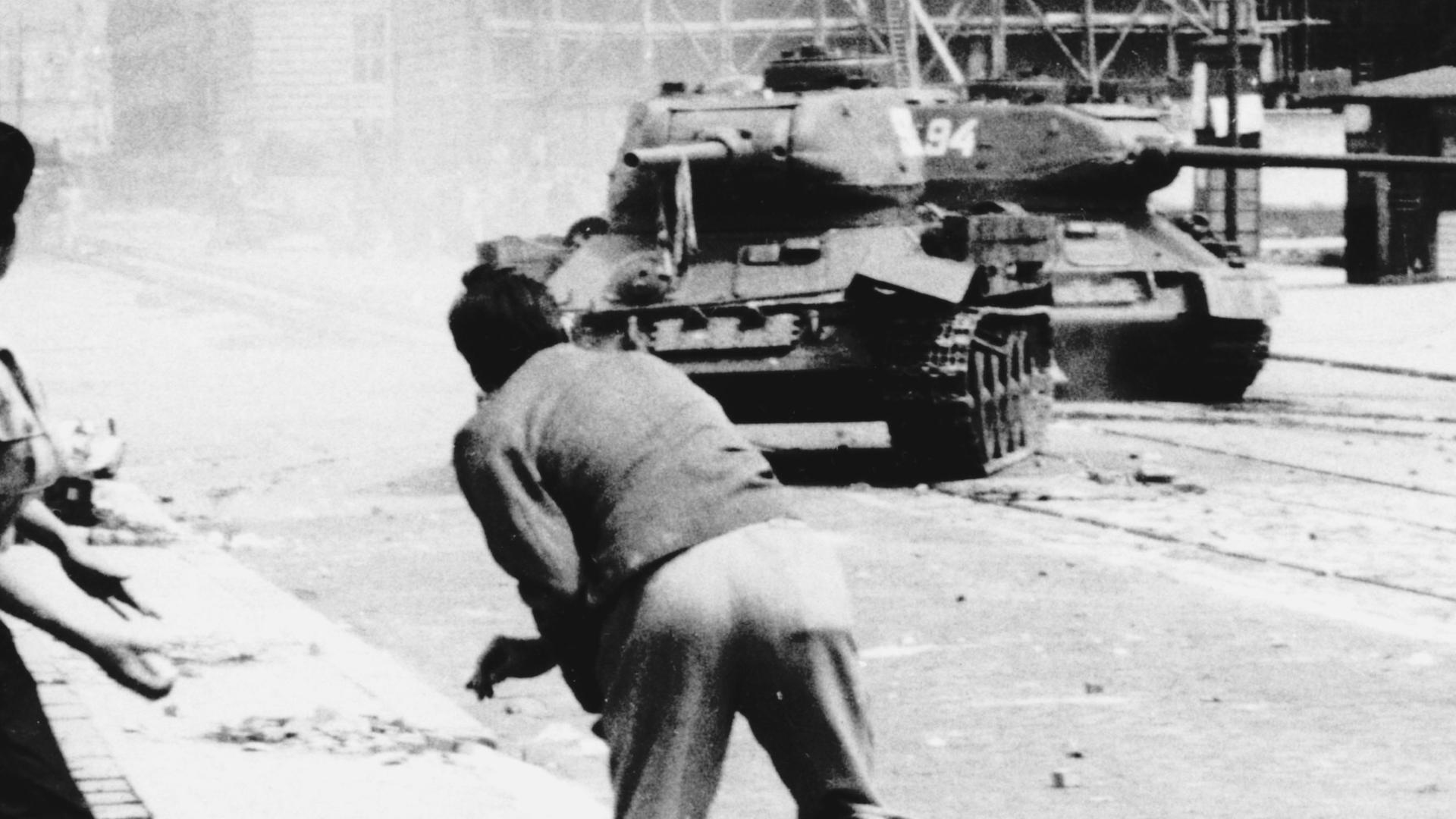 Volksauftsand Leipziger Platz, Ost-Berlin 17.06.1953.