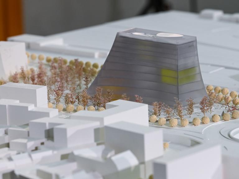 Siegerentwurf für den Bau des Zukunftszentrum in Halle.