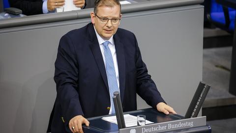 Ulrich Lechte, MdB, FDP, spricht im Plenum des Bundestages. Berlin, 04.07.2024.