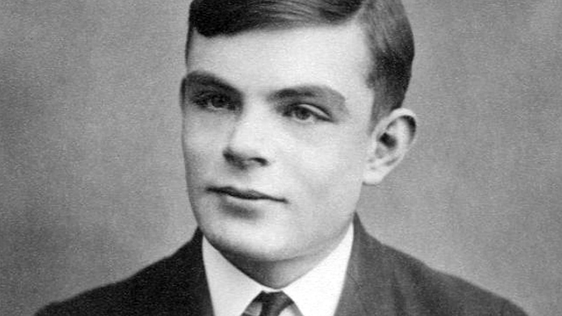 Ein Fotoporträt des Mathematikers Alan Turing