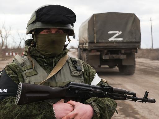 Ein russischer Soldat in der Ukraine, 06.03.2022