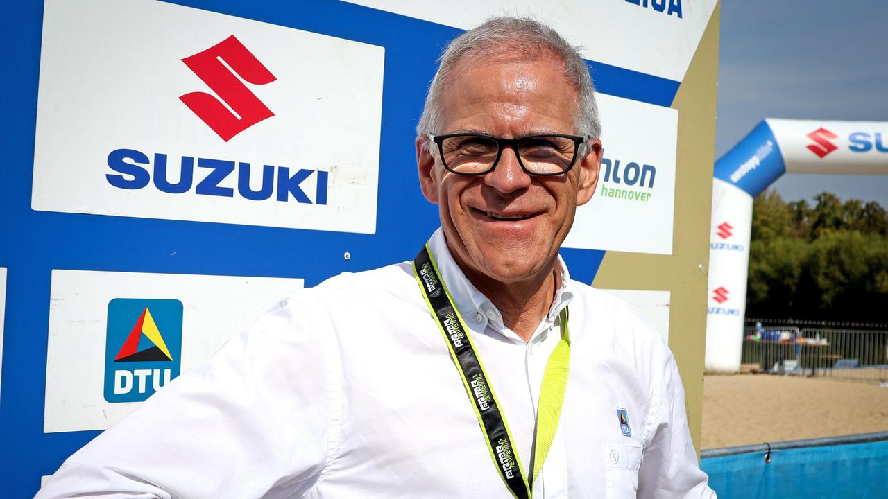 Der Präsident der Deutschen Triathlon-Union, Prof. Dr. Martin Engelhardt