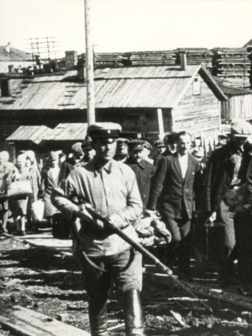 Gefangene des Gulags Solowezki