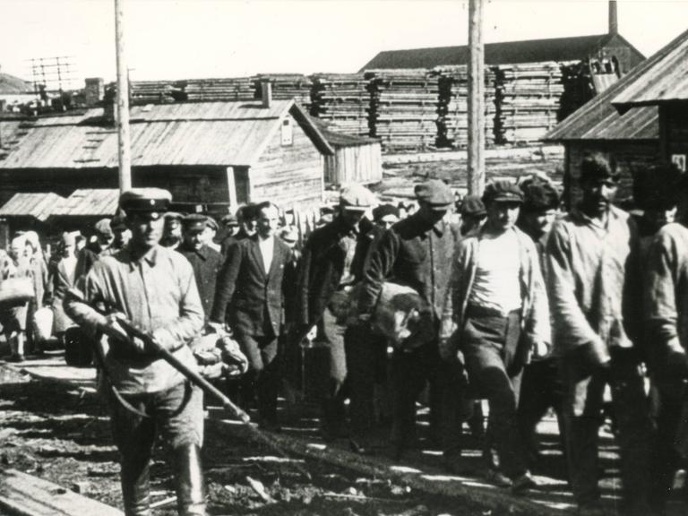 Gefangene des Gulags Solowezki