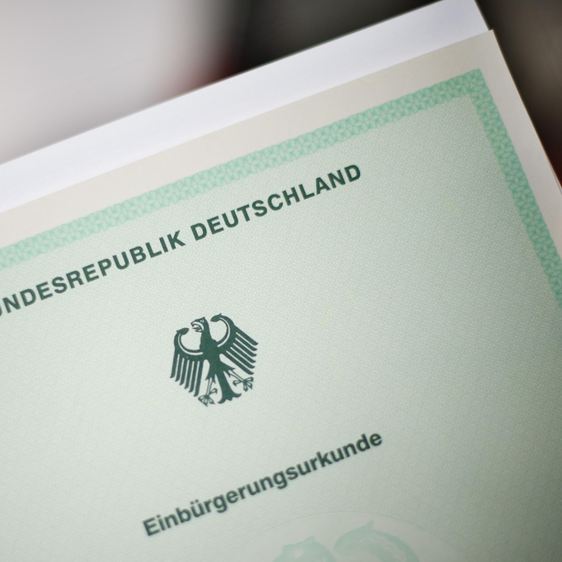 Statistik - Zahl der Einbürgerungen 2025 auf neuen Höchststand gestiegen