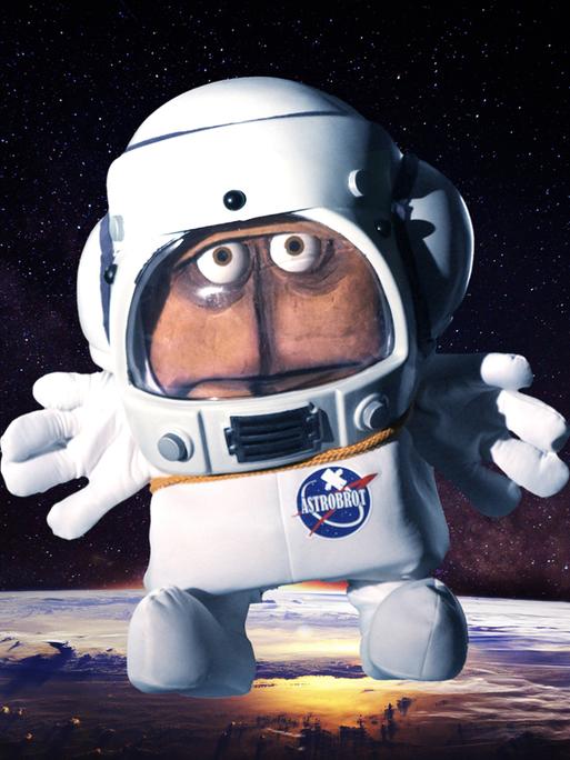 Bernd, das Astrobrot, im Weltall