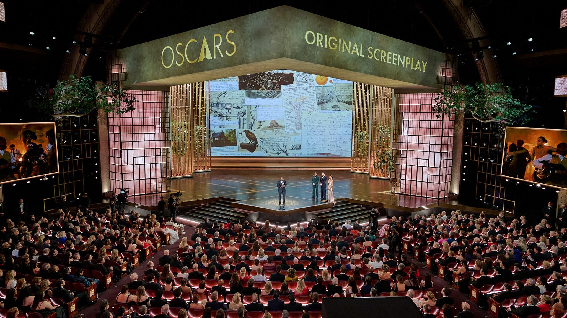 Blick auf die Bühne der Oscar-Verleihung am 15. März 2026 Blick auf die Bühne der Oscar-Verleihung am 15. März 2026