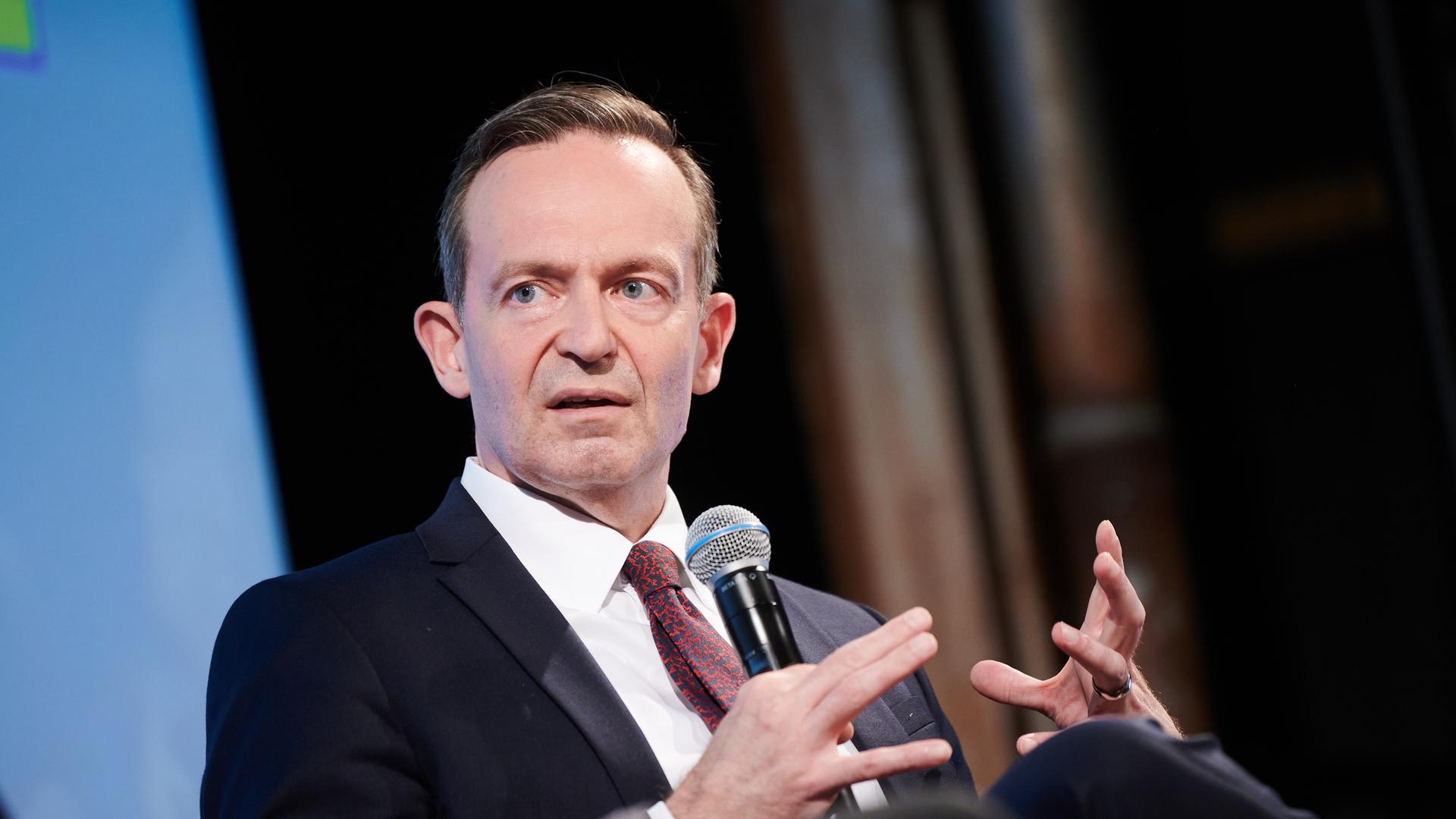 Volker Wissing (FDP) ist Bundesminister für Digitales und Verkehr