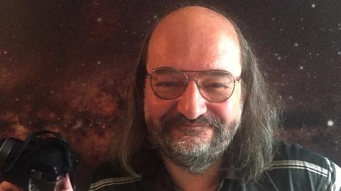 Porträt von Daniel Fischer, Amateurastronom und Herausgeber von Skyweek
