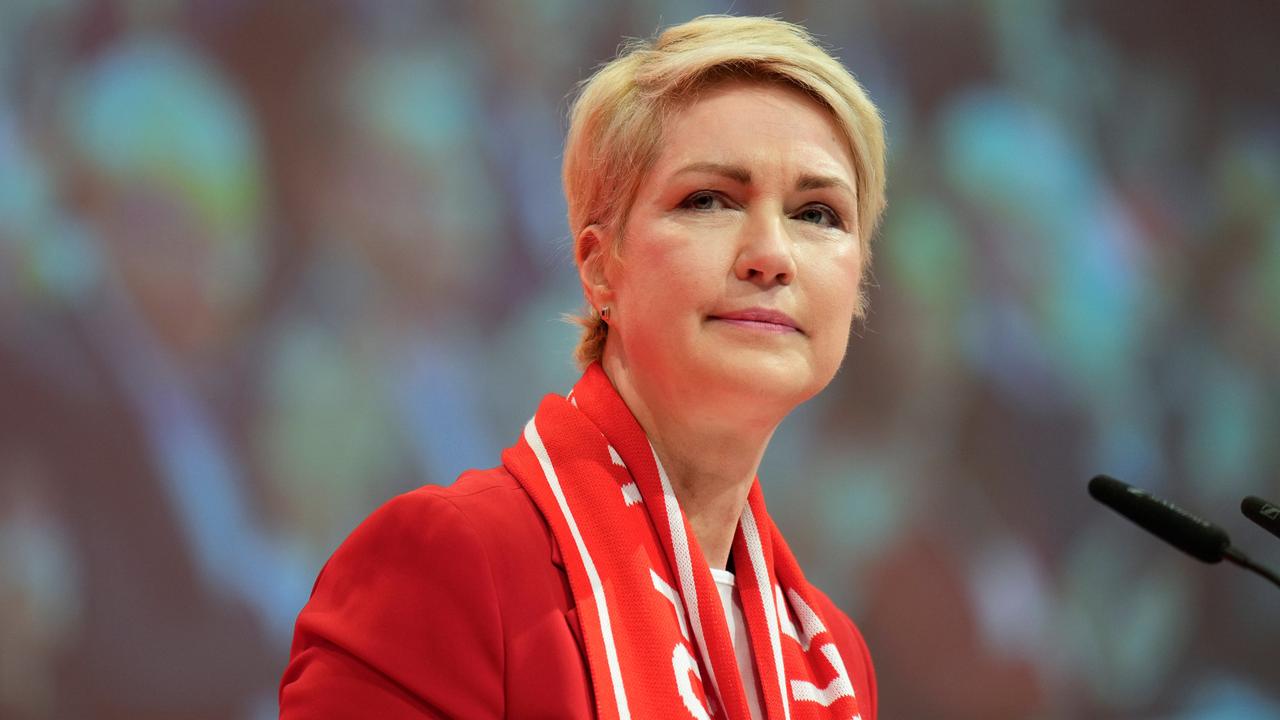 Manuela Schwesig beim Außerordentlichen Bundesparteitag der SPD in Berlin
