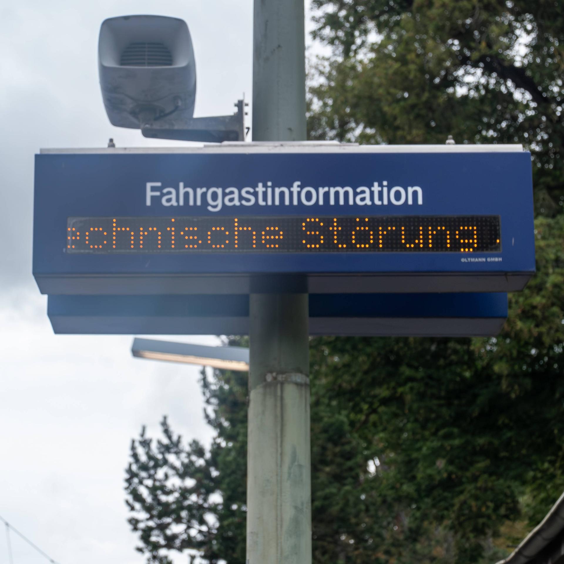 Deutsche Bahn - Die Digitalisierung des Zugverkehrs hat Verspätung