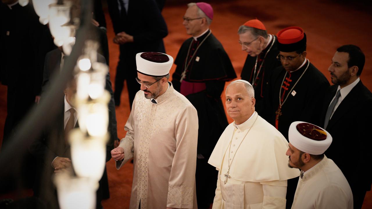 Papst Leo XIV. in der Blauen Moschee