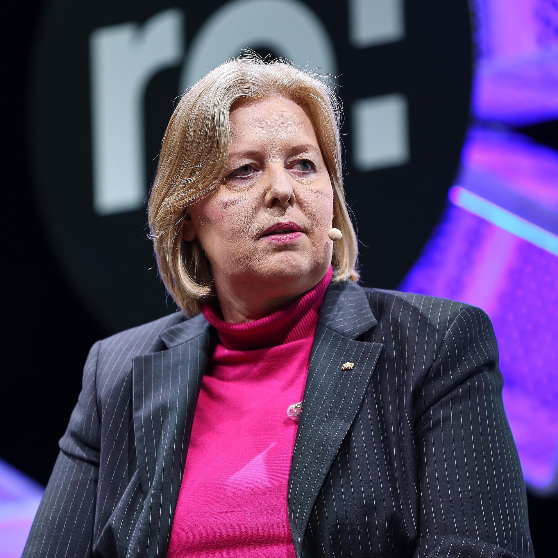 Bundesarbeitsministerin Bärbel Bas (SPD) auf der Digitalmesse re:publica in Berlin