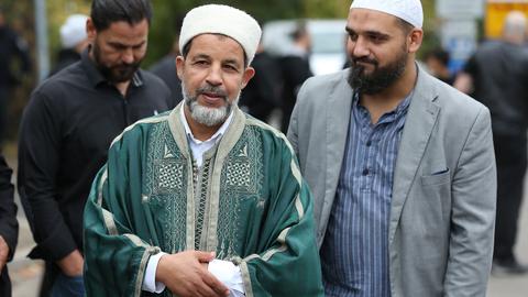Taha Sabri, Imam der Dar-as-Salam-Moschee in Berlin Neukölln, 2018.