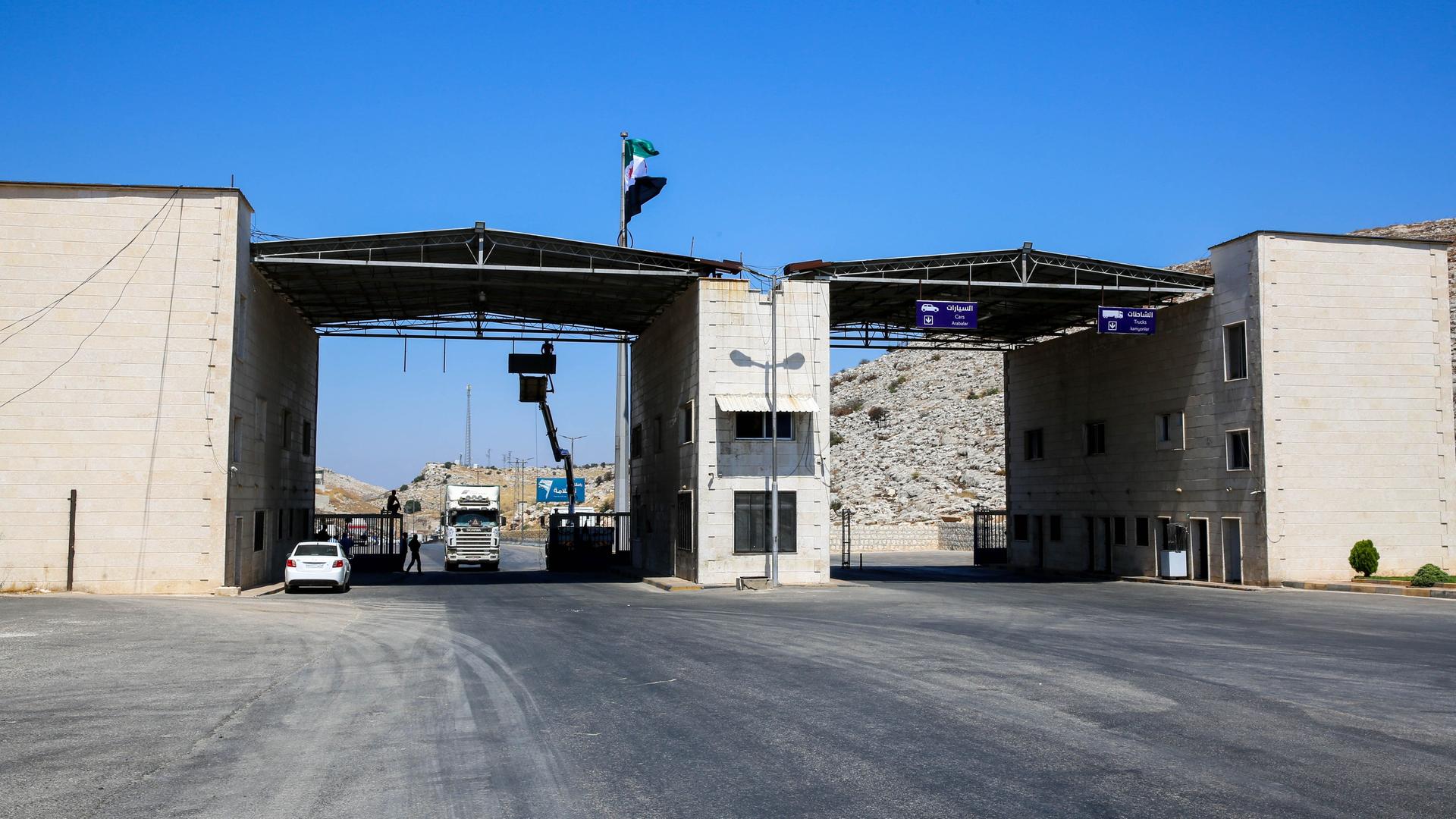 Der Grenzübergang Bab al-Hawa Der Grenzübergang Bab al-Hawa