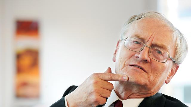 Porträtfoto von August Hanning. Ehemaliger Staatssekretär im Bundesinnenministerium und früherer Präsident des Bundesnachrichtendienstes 