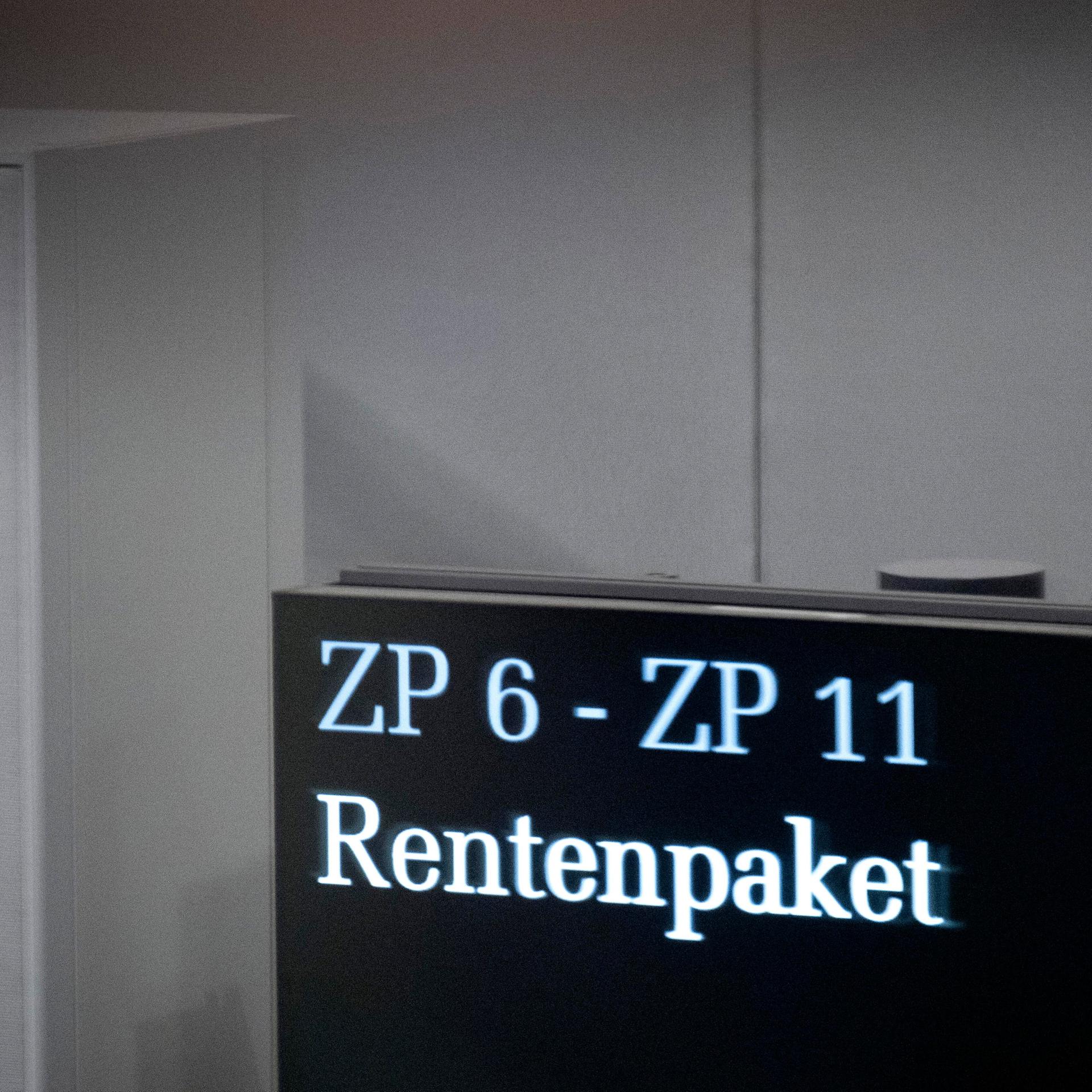 Rentenreform - Schauen die Jungen in die Röhre?