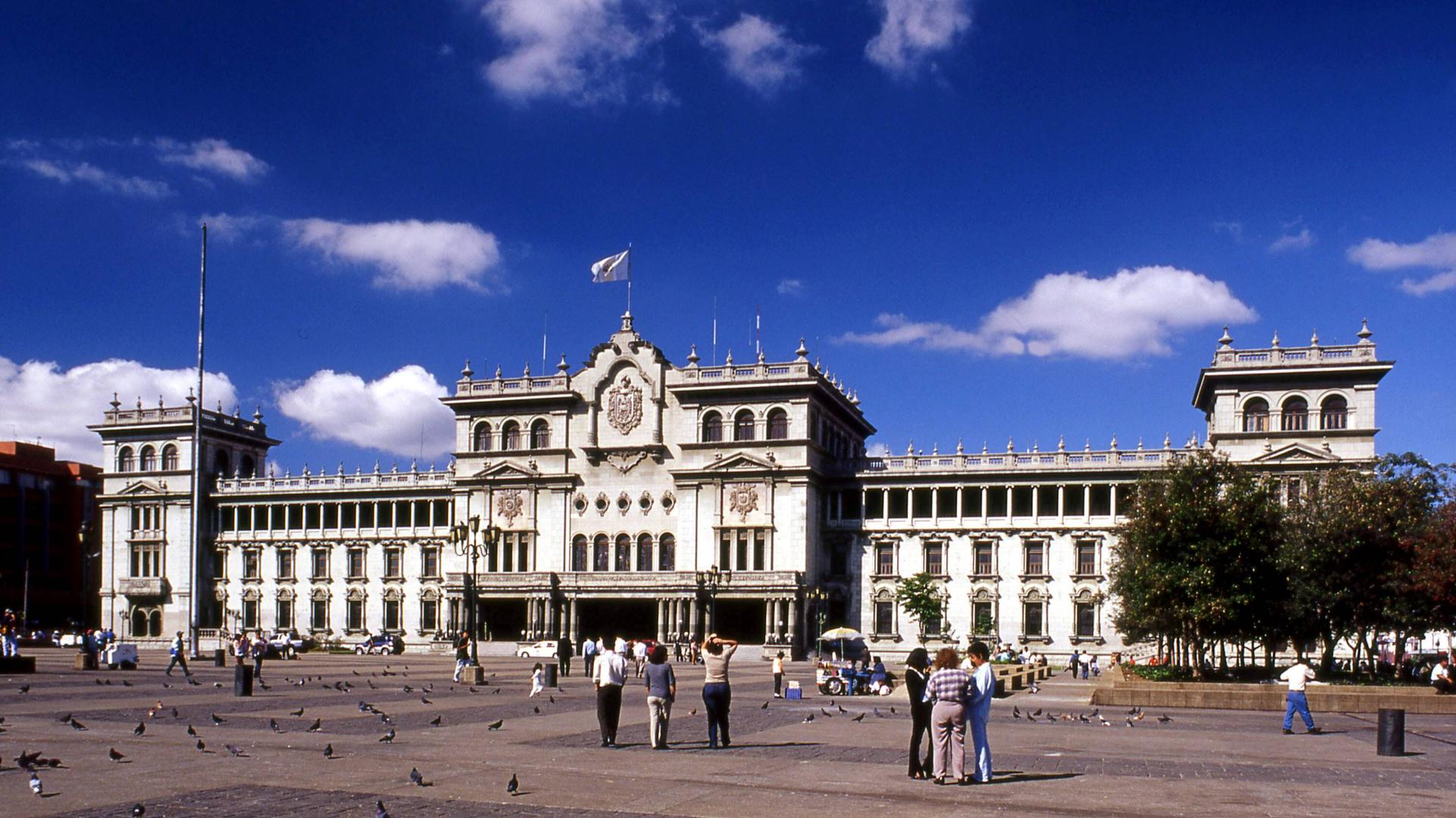 Der Palacio Nacional in Guatemala City Der Palacio Nacional in Guatemala City