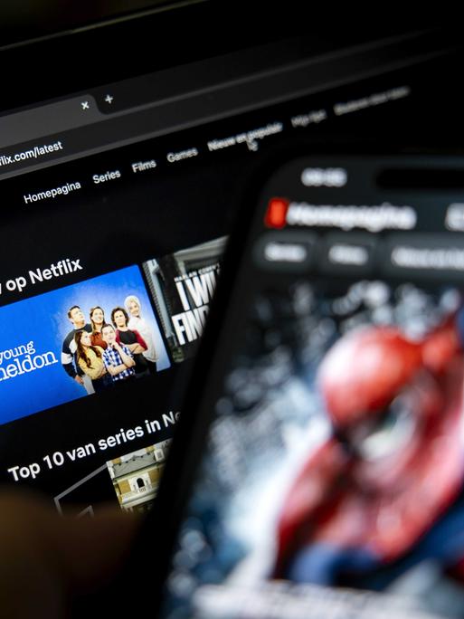 Bild vom Streamingdienst Netflix. KOEN VAN WEEL / ANP