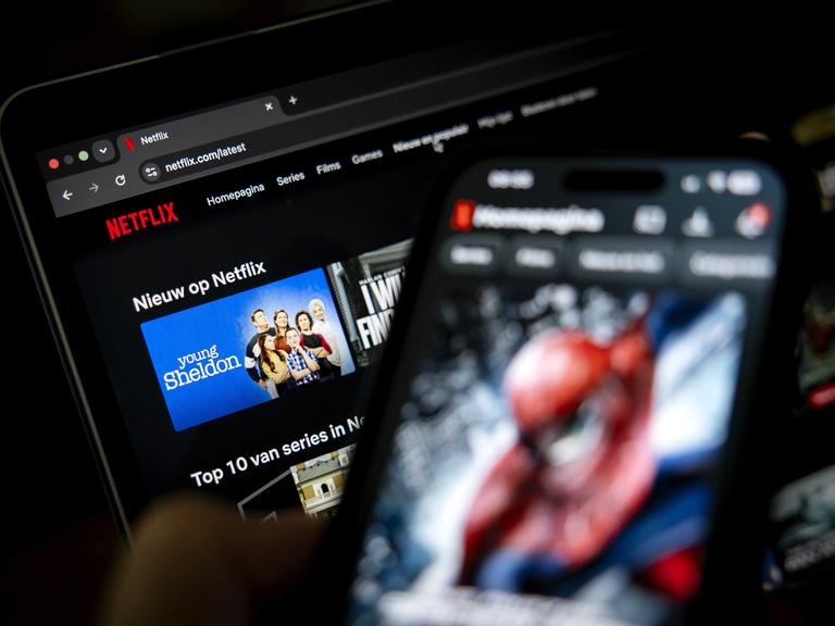 Bild vom Streamingdienst Netflix. KOEN VAN WEEL / ANP