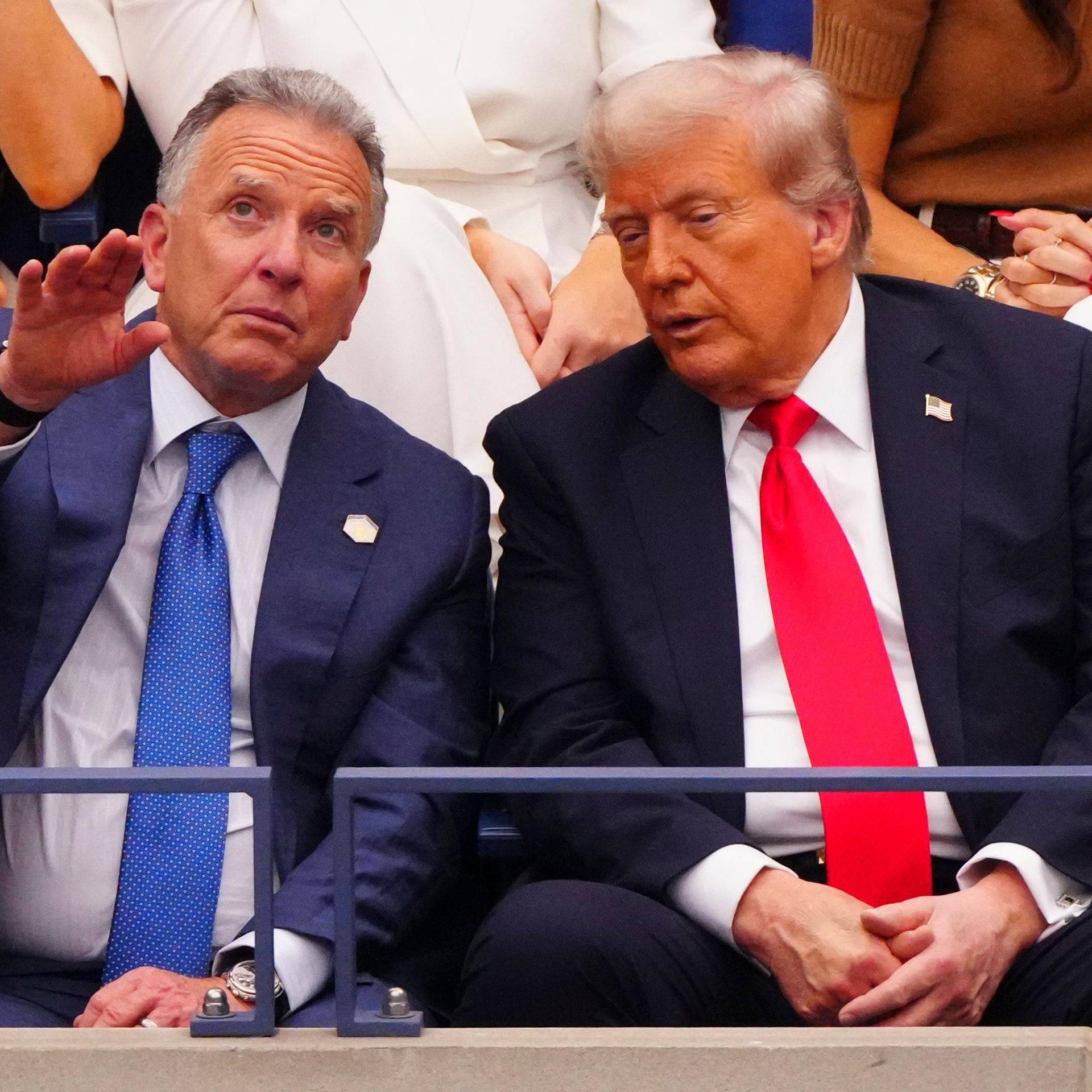 Steve Witkoff (links) mit Donald Trump