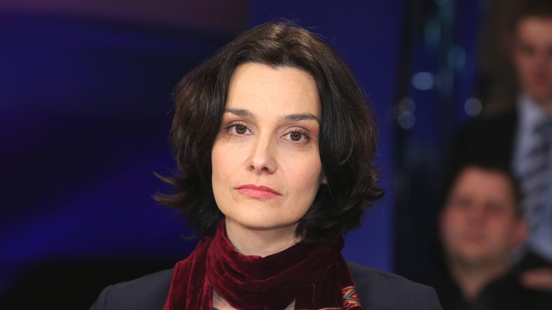 Die Schriftstellerin Katja Petrowskaja Die Schriftstellerin Katja Petrowskaja
