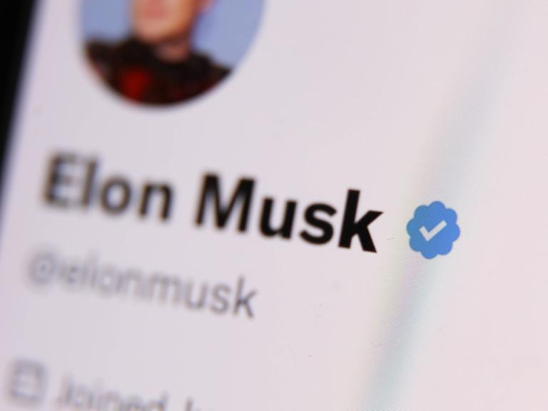 Ein Bild von Elon Musks Twitter-Profil
