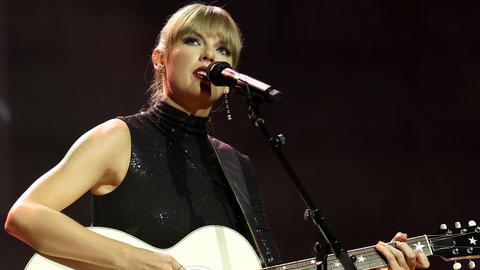 Taylor Swift bei den "Nashville Songwriter Awards" in Nashville, Tennessee, 2022.