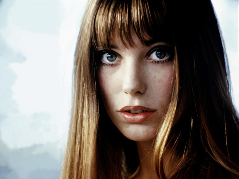 Porträt von Jane Birkin 1969