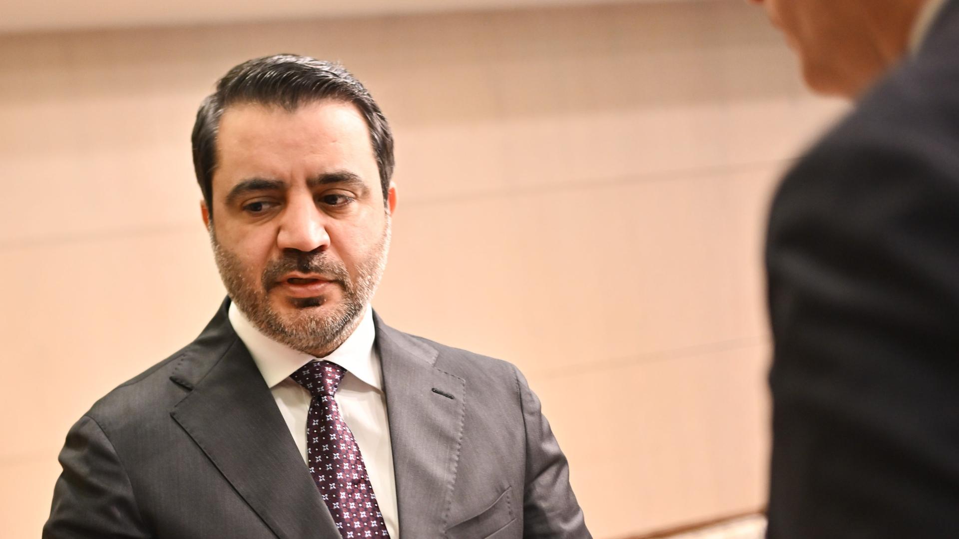 Der syrische Außenminister Asaad Hassan al-Schaibani