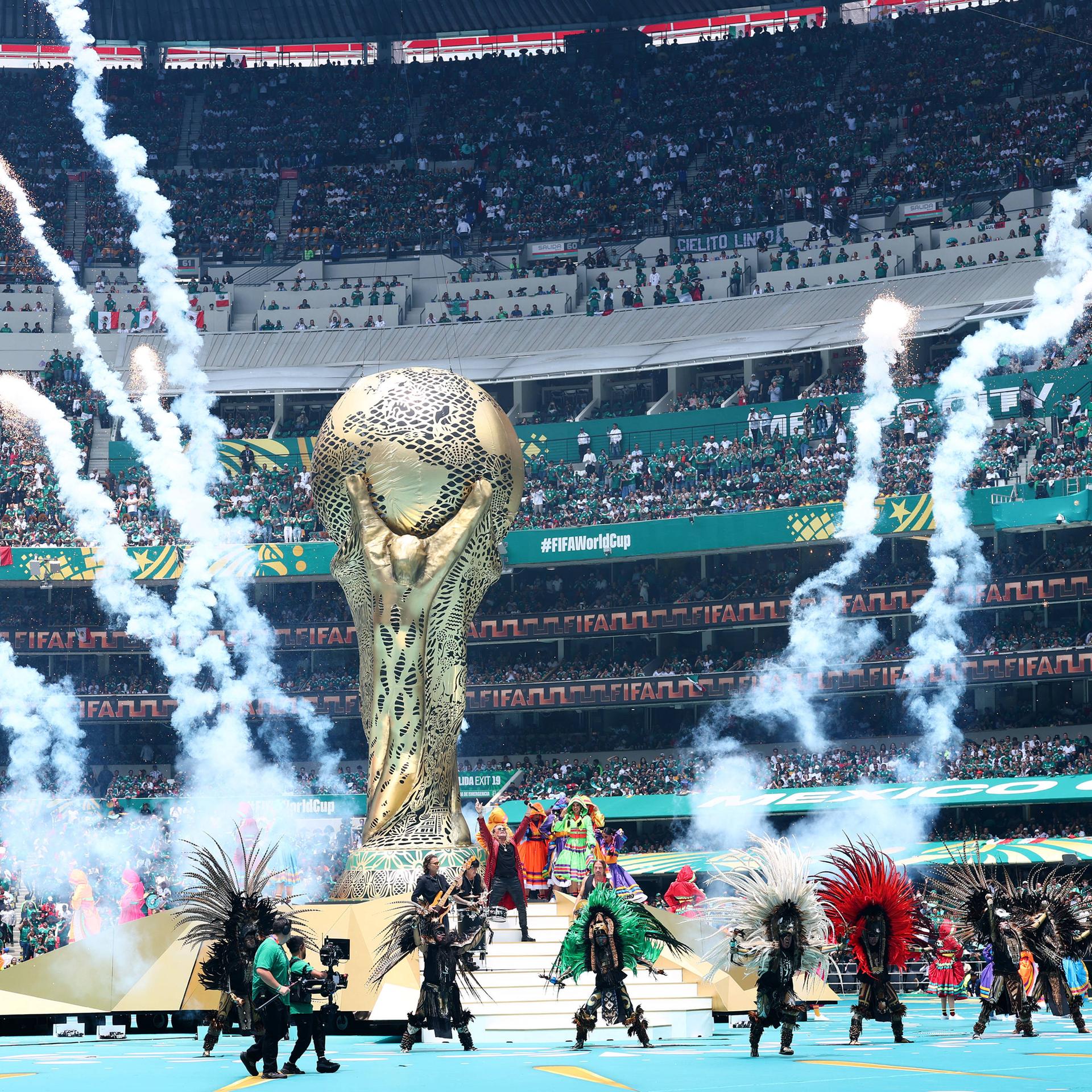 FIFA - Fußballweltmeisterschaft der Männer hat beg