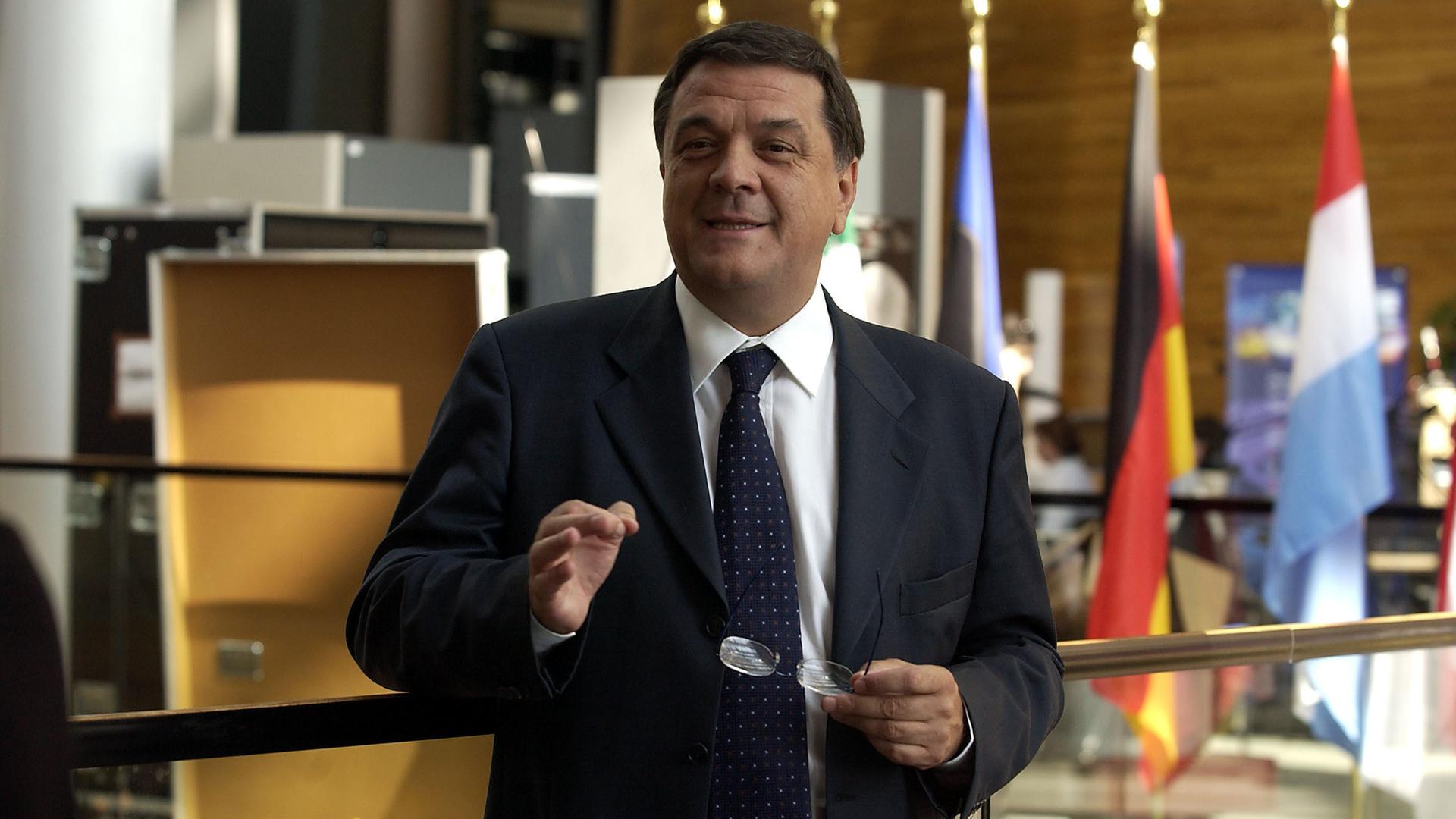 Antonio Panzeri, bis 2019 Mitglied des Europäischen Parlaments Antonio Panzeri, bis 2019 Mitglied des Europäischen Parlaments