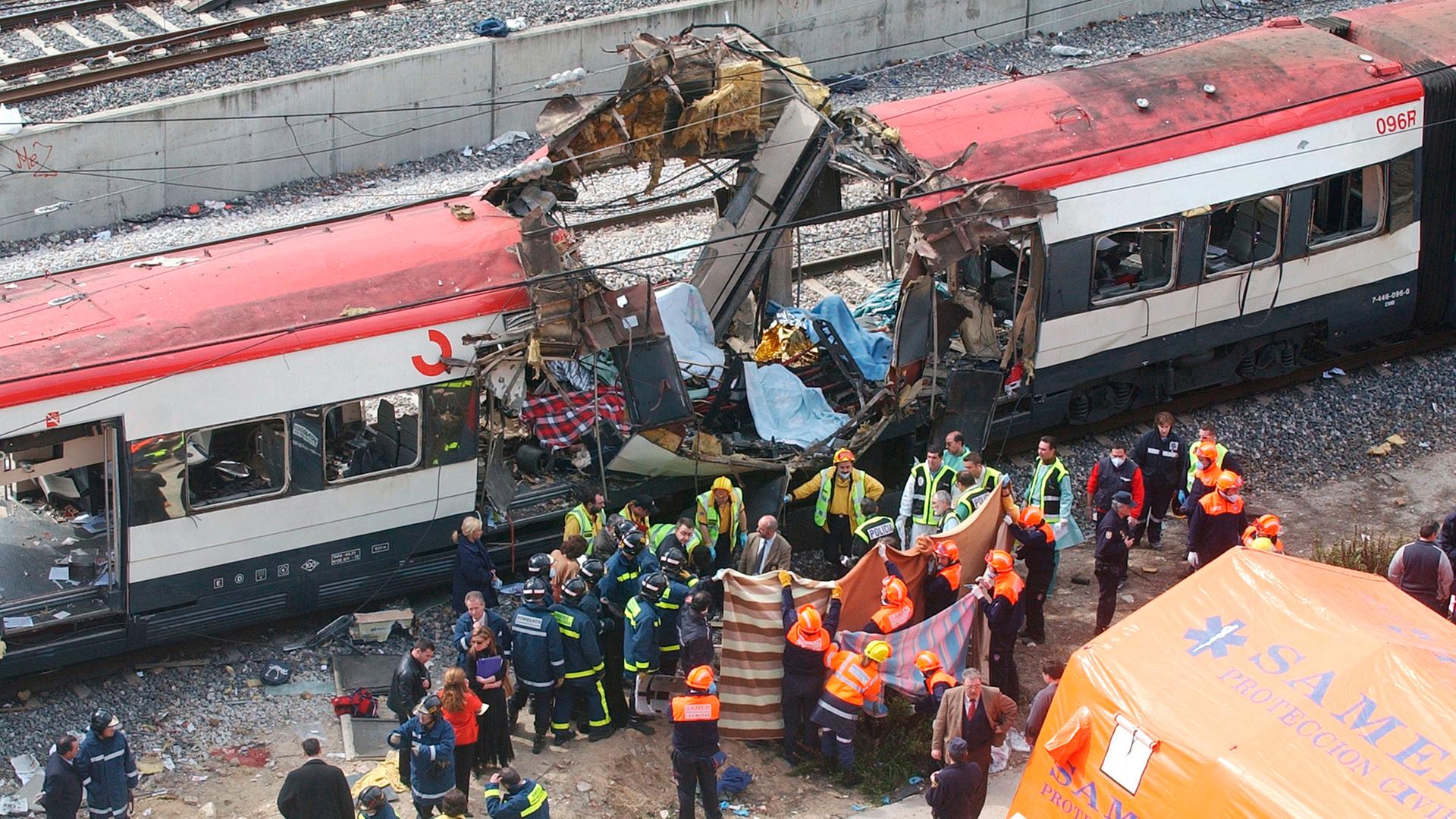 Der Bombenanschlag islamistischer Terroristen im spanischen Atocha am 11. März 2004 tötete 191 Menschen in der Rushhour.