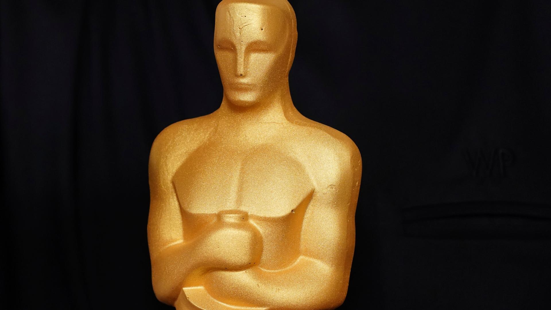 Eine Oscar-Statuette Eine Oscar-Statuette