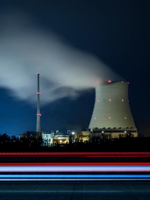 Das Kernkraftwerk Isar 2 in Niederbayern.