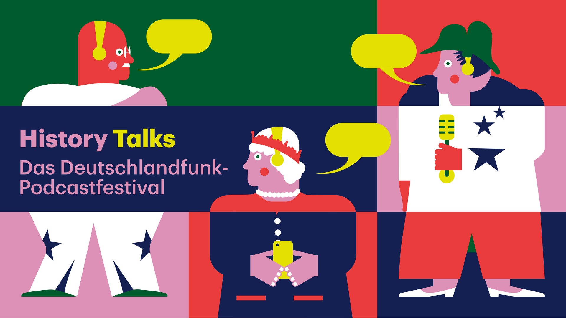 Grafik Podcastfestival History Talks