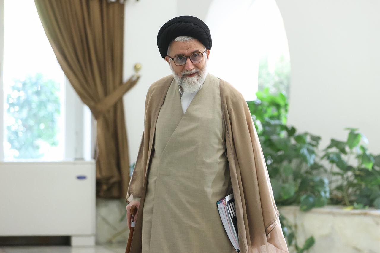 Der iranische Geheimdienstminister Esmaeil Khatib auf einem Archivfoto von November 2025.