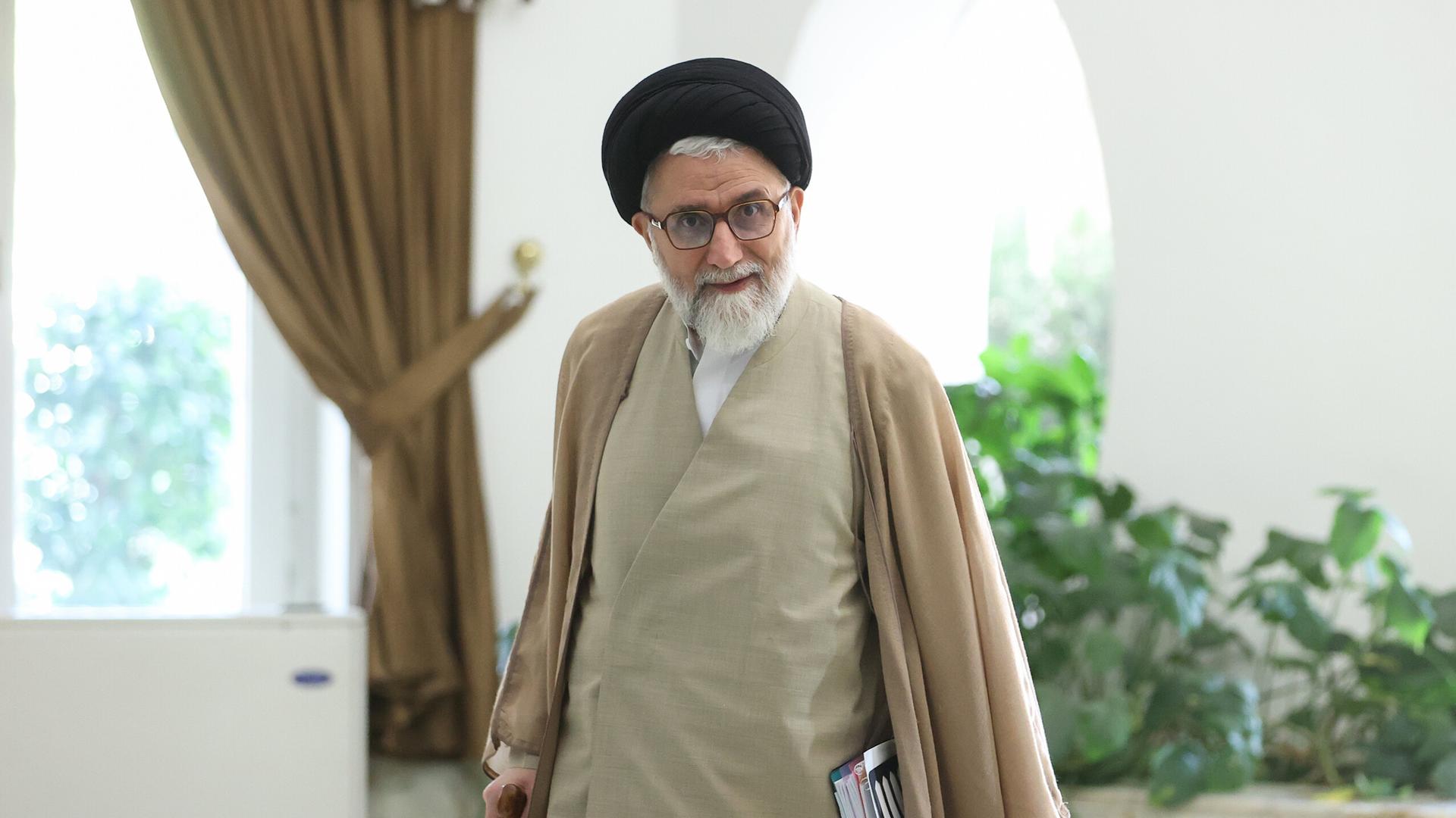 Der iranische Geheimdienstminister Esmaeil Khatib auf einem Archivfoto von November 2025.